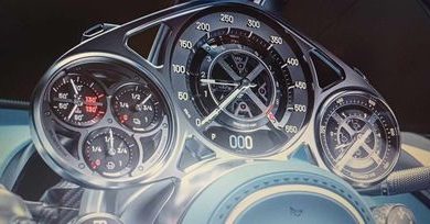 Photo of Instrumentna ploča Bugatti Tourbillona je švicarski sat