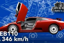 Photo of Bugatti EB110: hiperautomobil koji je “pobedio” F40!