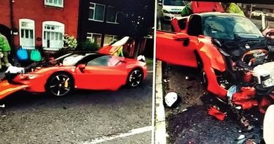 Photo of Oštećeni i napušteni Ferrari SF90 Stradale