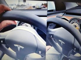 Photo of Tokom vožnje, volan njegovog Tesla Model I otpada