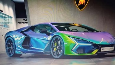 Photo of Lamborghini Revuelto sa karoserijom koja mijenja boju